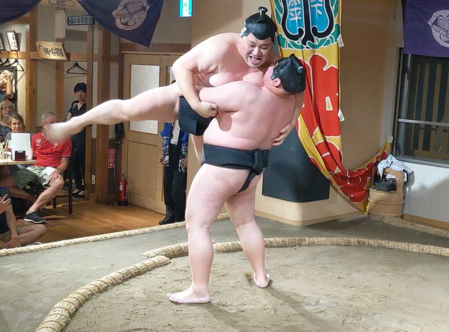 Sumo Wrestling Demonstration